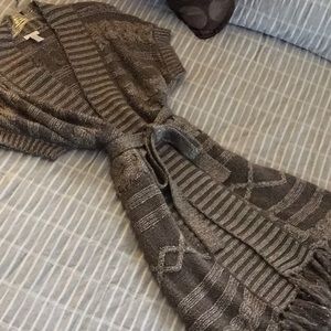 Chico’s Long Shimmery Sweater Vest